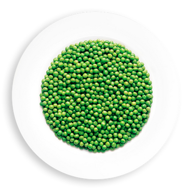 Image of COM: Pea Green Poly Frozen - 6 x 2 Kilos